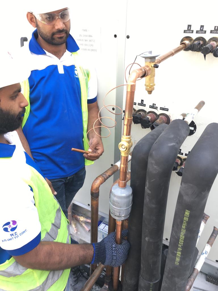 Split VRV AC Installation